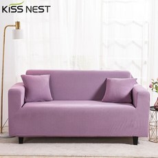 Plaids 및 소파 커버 양털 벨벳 탄성 거실 Chaise Longue 코너 Couches 1 2 3 4 Seater All For Home 5% 스판덱스 케이스, 02_2-seater 145-185cm, 10_B-07