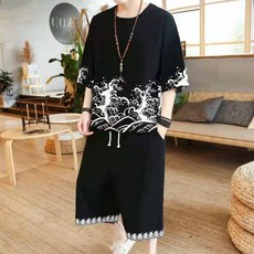 남자린넨투피스