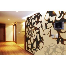 빈티지플라워벽지