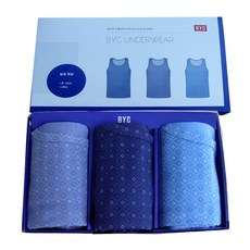 BYC 런닝3매입 빅사이즈런닝 남성런닝