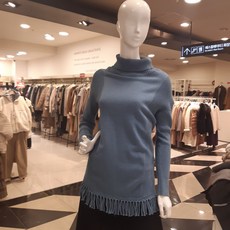 블루페페 롱니트터틀넥티셔츠