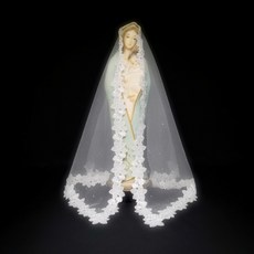 키리에 미사보 눈꽃2 아이보리
