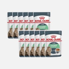  로얄캐닌 그레이비 다이제스트 센서티브 파우치 85g 12개 24개_요로계 건강관리 습식사료, 닭,돼지, 48개 
