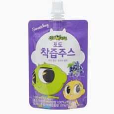 Sweet Hug 신비아파트 포도 착즙주스(100ML), 1개, 100ml