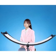 U자형반사판 촬영 스튜디오 유튜버 곡면 사진조명, 1개, U자형 반사판 + DDJ-70 저조도 스탠드