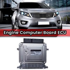 자동차 엔진 컴퓨터 보드 전자 제어 장치 39101 26AB0 ECU 9030930733A5 현대 M7.9.8 K01, Black Silver