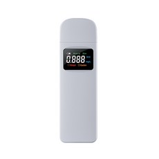 음주측정기 전기 있는 비접촉식 디스플레이가 측정기 LED 음주 디지털, WHITE, 1개
