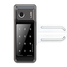자가설치 LG-500F 단문 지문인식 유리문용 지문키 강화문용