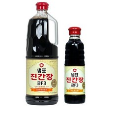 샘표 진간장 금 F3, 2.2L, 1세트