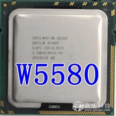 인텔 제온 CPU 프로세서 W5580 3.2GHz LGA1366/8MB L3 130W 캐시 쿼드 코어 서버, 한개옵션0