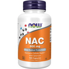 나우푸드 NAC 영양제 글루타치온 증가 활성산소제거 효능 [미국산], 1개, 100캡슐