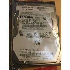 Toshiba MK2565GSX 250GB SATA/300 5400RPM 8MB 2.5 Hard Drive T/9536769, 상세내용참조, 상세내용참조