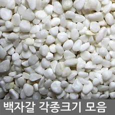 중국 백자갈 흑자갈 3kg전후 칼라원석 모음 (수족관 화분 인테리어 마감재 미술재료 등 다용도 자갈 돌) / 종류선택 : 2호 (화산석 추천)