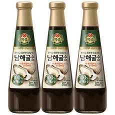 백설 남해굴소스, 500g, 3개