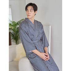 바풀 CA4M69215 남성가운 순면 나이트 로브 가운 샤워가운