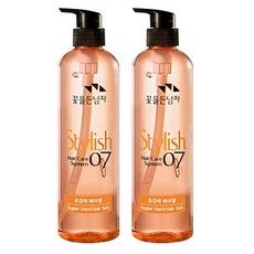 꽃을든남자 스타일링 헤어케어시스템 초강력 헤어젤 400ml 2개