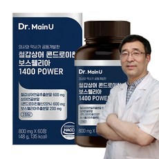 닥터메인유 철갑상어 콘드로이친 보스웰리아 1400 POWER, 60정, 1개
