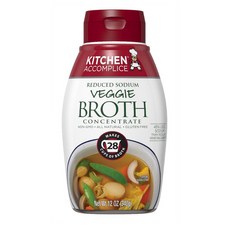 키친어컴플리스 저염 베지 브로스 채소육수 농축 340g 2개 Kitchen Accomplice Vegetable Broth