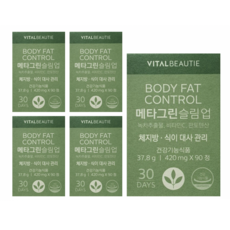  메타그린 슬림업, 5개, 90정 