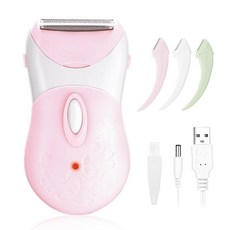 Smooth & Silky 여성용 전기 면도기 무선 포일 면도기 및 비키니 트리머 습식 건식 통증 없는 다리 겨드랑이 비키니 체모 제거용 138691, Smooth SILK 실크y 여성용 전기 면도기, 무선