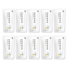 오늘의 쉼표 세제 리필형 섬유유연제 액체세탁제제 다목적세정제 곰팡이 찌든때, 섬유유연제 300ml, 10개