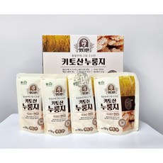 [호구네창고] 현미 키토산 누룽지 150g 4봉 총 600g 선물세트, 1박스