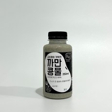 [정담두부집] HACCP 100%국산콩 서리태콩물 까만콩물 (냉동), 4개, 250ml