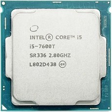 인텔 I5 7600T I57600T 2.8GHz 쿼드코어 쿼드스레드 CPU 프로세서 6M 35W LGA 1151 - i57600