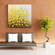 로하스lohasshop_매화 나무 액자 옐로우 액자 인테리어소품 인테리어액자 벽장식 벽장식액자 그림 장식소품 소품_lohasmall로하스샵, 옵션없는품목입니다