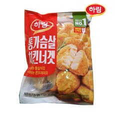 판매자 햇살누리 상품 하림 통가슴살 치킨너겟 500g, 1세트