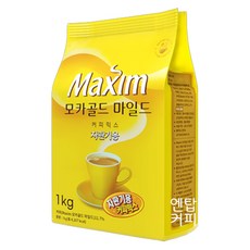 맥심 모카골드 마일드 커피믹스 자판기용 1kg, 5개