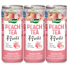 푸르티 복숭아티 240ml, 15개
