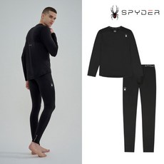 스파이더 남성 고기능성 기모 웜웨어 상하의 세트