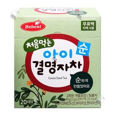 베베스트 순 결명자차 티백, 2g, 1세트, 20개입