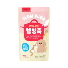 페디칼 웰빙죽 120g x12개입 강아지 고양이 죽 영양식 보양식, 연어&당근 120g x12개