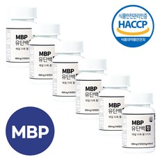 MBP 뼈엔 엠비피 효능 유단백추출물 초록입홍합 혼합유산균 HACCP 인증 600mg 90정 6박스