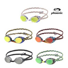 피닉스 패브릭 노패킹 미러수경 PR-201M FB, 블랙