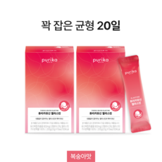 뮤신엘라스틴box [본사정품] 퓨리카뮤신 엘라스틴 2box 20포 복숭아맛젤리 특허뮤신 200g 2개