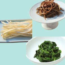 국내산 제사나물 3종세트(600g 또는 1kg) 고사리200g+취나물200g+도라지200g 고사리400g+취나물400g+도라지400g 차례나물 오늘 데친 신선한 삶은나물, 1개, 600g