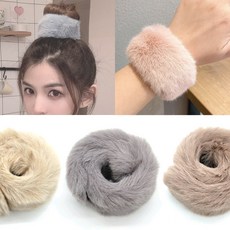 토끼털 철곱창 올림머리 앤 커프스 팔찌 BR20PO0200