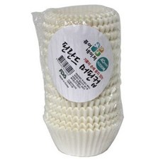 이홈베이킹 유산지 머핀컵 40mm, WHITE, 200개