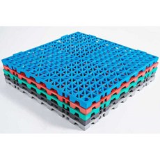 수영장 매트 논슬림 목욕탕 다용도실 발판 플라스틱, 1개, 그레이 30cmx30cm(10개)