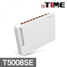 라우터 IPTIME T5008SE 8포트 기가비트 유선 공유기 이지메시 컨트롤러지원, KR - 이미지 1