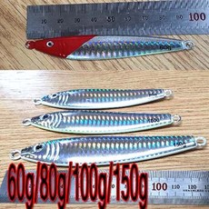 메탈지그 슬로우 지그 롱지그 디포리 투, 80g, 은색
