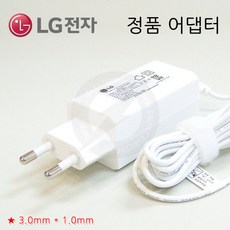 LG정품 ADS-40MSG-19 ADS-48MSP-19 LCAP48-WK LCAP48-BK 그램 노트북 아답터 충전기 그램어댑터, ② 정품) 19V 2.1A (4.0ⅹ1.7)