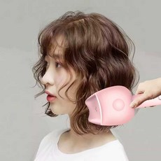 머리 헤어 웨이브 고데기 컬링 32mm 파마 화상방지합판, 드림퍼플 LCD 에그롤, 상세페이지 참고