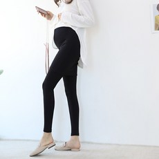 임산부 면 심리스 치마 레깅스 TG007