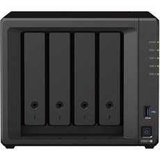 Synology 디스크스테이션 DS923+ NAS 서버(라이젠 2.6 포함)GHz CPU 32GB 메모리 32TB HDD 스토리지 1TB M.2 NVMe SSD 1GbE, 2) 32TB (4 x 8TB) SATA HDDs 해외