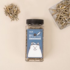 밸리스 소용량 대포트릿 80g 동결건조간식, 염도 1.5% 멸치 스틱, 1개