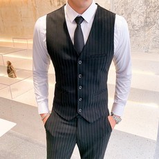 정장조끼스트라이프